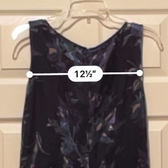 Laura Ashley 1990’s Vintage Maxi Blue Purple Muted Fairycore Floral Dress sz - Picture 4 of 12